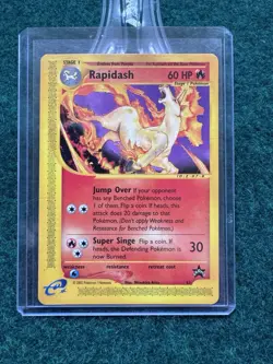 Pokemon TCG Rapidash - WOTC Black Star Promo 51 - 2002 Vintage Card - Image 1