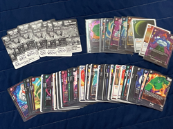 Dragon Ball Super Fusion World Card Lot – 71 Cards + 6 Code Cards - Image 1