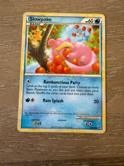 Pokemon Card Slowpoke Undaunted #66 NM - Image 1