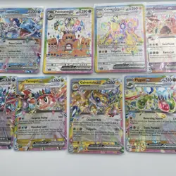 Tera Pokemon Ultra Rare ONLY Rainbow Borders Lot of 11 NM Cards - Image 2