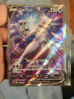 Mewtwo V SWSH229 SWSH: Sword & Shield Promo Cards Holo *SEALED* - Image 1