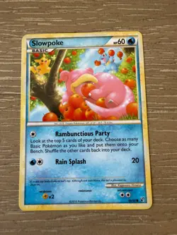 Pokemon Card Slowpoke Undaunted #66 NM - Image 1