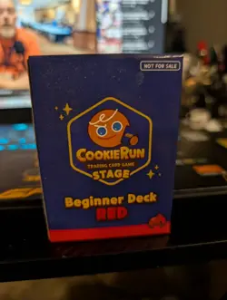 Cookie Run Trading Card Game - Beginner Deck Red 2025 Gen Con Promo New - Image 1