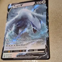 Pokemon Lugia V 138/195 Full Art Ultra Rare Holo Card Silver Tempest - Image 2