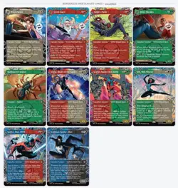 Magic The Gathering Spider-Man - Borderless Web-Slinger Cards (SPM) - You Pick! - Image 1
