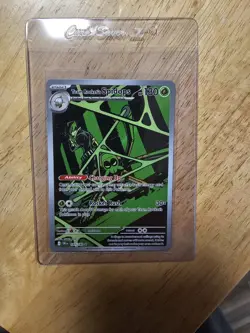 Team Rocket's Spidops 187/182 Single Raw Card Destined Rivals Pokemon. - Image 1