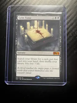 Grim Tutor Core Set 2021 Mythic Sorcery Black Regular 103/274 2020 English - Image 1
