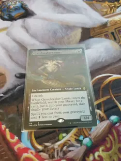 Gravebreaker Lamia Extended Art MTG Theros Beyond Death - Pack Fresh - - Image 1