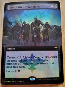 Rise Of The Dread Marn - Extended - Foil - Kaldheim - NM - EN - 354 - Image 1