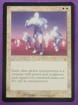 Mtg Magic The Gathering - Opalescence - Urza's Destiny LP (Lightly Played) - Image 1