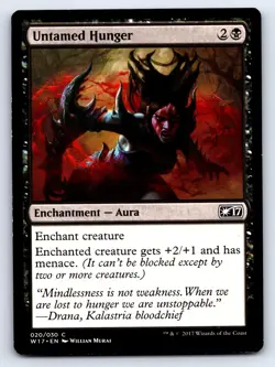 Untamed Hunger C Welcome Deck 2017 20 LP - Image 1