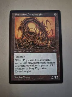 Magic The Gathering Phyrexian Dreadnought Mirage Rare 1996 - Image 1