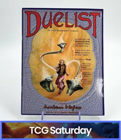 THE DUELIST WINTER 1994 NO. 1 OFFICIAL DECKMASTER MAGIC THE GATHERING MAGAZINE - Image 1