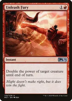 Unleash Fury [Core Set 2021] 170 NM - Image 1