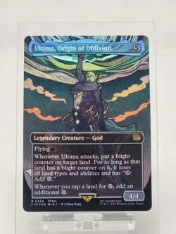 FOIL Ultima, Origin of Oblivion - Borderless - Final Fantasy - FIN MTG - Image 1
