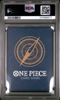 2023 ONE PIECE JAPANESE PROMOS 7-ELEVEN CAMPAIGN #001 MONKEY D. LUFFY PSA 10 - Image 2