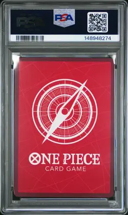 2022 ONE PIECE OP01-ROMANCE DAWN ERRATA #061 KAIDO PSA 10 - Image 2