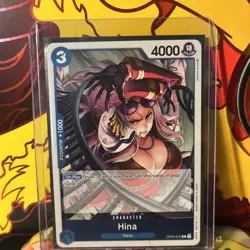 Hina OP05-050 Awakening of the New Era One Piece TCG English NM R Foil - Image 1