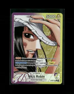 2024 One Piece Nico Robin OP09-062 Emperors in the New World Alt Art Leader - Image 1