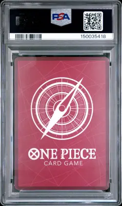 2025 ONE PIECE OP11-A FIST OF DIVINE SPEED ALTERNATE ART #001 KOBY PSA 10 - Image 2