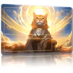 Playmat for MTG, with Free Storage Bags,Game Mat 24 x 14 inches, TCG and Boar... - Image 1