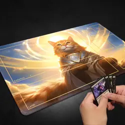 Playmat for MTG, with Free Storage Bags,Game Mat 24 x 14 inches, TCG and Boar... - Image 5