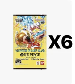 One Piece TCG OP15-EB04 Adventure on Kami's Island Booster Pack! X6 - Image 1