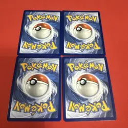 Pokemon TCG Basic Card Lot Chikorita Raikou Cosmos Holo Set of 4 English - Image 2