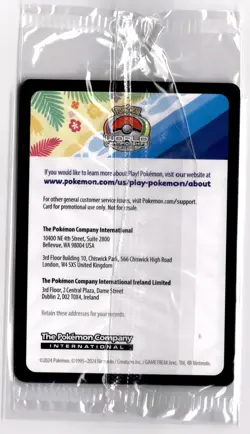 Pikachu 190 SV: Scarlet & Violet Promo Cards NM SEALED - Image 2