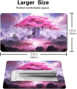 Premium Board Game 24x14in TCG Playmat Compatible for OCG CCG RPG MTG Play Ma... - Image 2