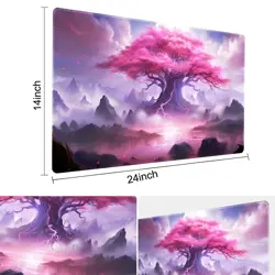 Premium Board Game 24x14in TCG Playmat Compatible for OCG CCG RPG MTG Play Ma... - Image 3