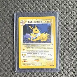 Pokemon Light Jolteon 48/105 Neo Destiny Uncommon Unlimited 70 HP English Card - Image 1