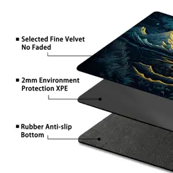 Playmat for MTG, with Free Storage Bags,Game Mat 24 x 14 inches, TCG and Boar... - Image 4