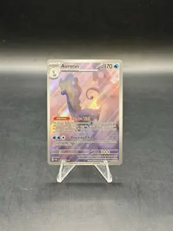 Pokemon Card Aurorus POR 092/088 - Illustration Rare Full Art - Perfect Order - Image 1