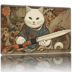 Playmat for MTG,Game Mat 24 x 14 inches, Non Slip Rubber Backing TCG and Boar... - Image 1