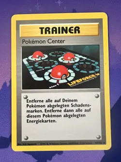 Pokemon Center 85/102 (GERMAN) Uncommon - Base Set - Pokemon Card - Image 1