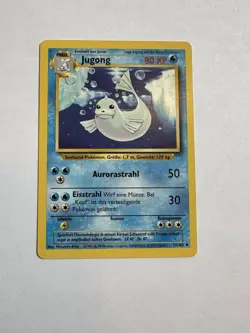 Pokemon Card - Jugong (Dewgong) German Base Set 25/102 Uncommon - Image 1