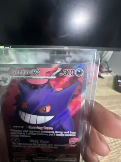 Pokemon TCG Gengar EX 193/162 Temporal Forces Illustration Rare Card NM 1/2 - Image 3