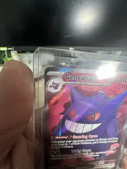 Pokemon TCG Gengar EX 193/162 Temporal Forces Illustration Rare Card NM 1/2 - Image 4