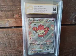Pokemon vmax gold secret graded art gg37 simisear vstar gx ex sr ar x Card b11 - Image 1