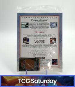 THE DUELIST #5 DECKMASTER MAGIC THE GATHERING MAGAZINE W/ PROMOS SEALED - Image 2