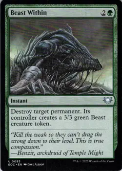 Beast Within - Commander: Edge of Eternities - 93 - NM - Image 1