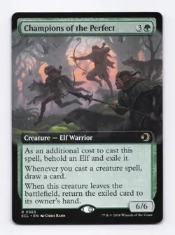 Champions of the Perfect (Extended Art) 0365 (R) MTG Lorwyn Eclipsed (ECL) - Image 1