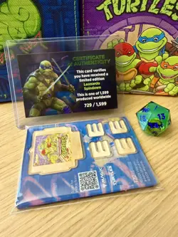 Sirius Ninja Turtles Leonardo Spindown D20 Legendary Limited Edition - TMNT MTG - Image 1