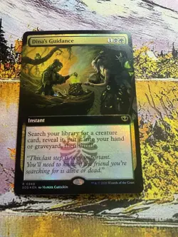 Dina's Guidance - Foil - Extended Art Secrets of Strixhaven MTG - Image 2