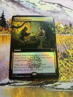 Dina's Guidance - Foil - Extended Art Secrets of Strixhaven MTG - Image 5