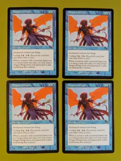 Dragon Wings x4 Scourge 4x Playset Magic the Gathering MTG - Image 1