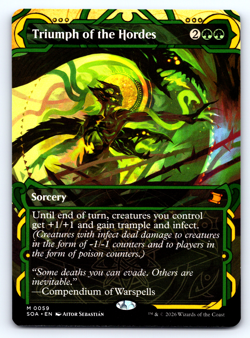 Triumph of the Hordes - Secrets of Strixhaven - MTG - Image 1