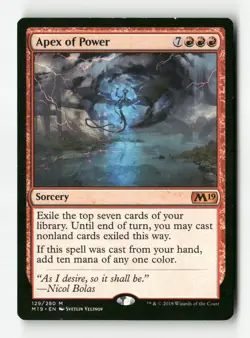 Apex of Power - #129 - Non Foil - MTG - Near Mint - Image 1