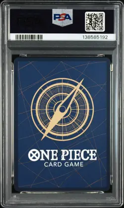 2023 ONE PIECE JAPANESE PROMOS WEEKLY SHONEN JUMP #043 MONKEY D. LUFFY PSA 10 - Image 2